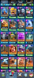Conta de Clash Royale Antiga