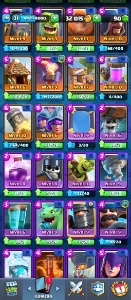 Conta de Clash Royale Antiga