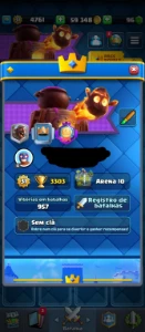 Conta de Clash Royale Antiga