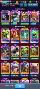 Conta Clash Royale 14500k trofeus