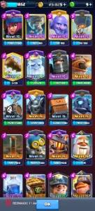 Conta Clash Royale 14500k trofeus