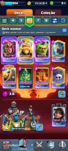 Conta Clash Royale 14500k trofeus