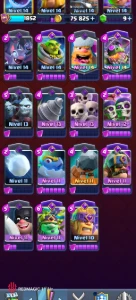 Conta Clash Royale 14500k trofeus