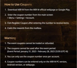 Codigo De Pre Registro Mirm (Mir M) - Outros