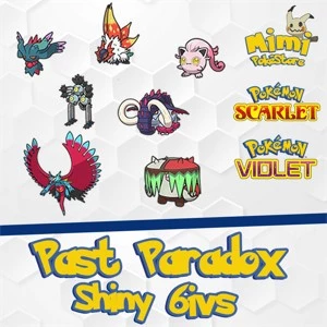 Todos Paradox do Passado Shiny 6IVs - Pokémon Scarlet Violet