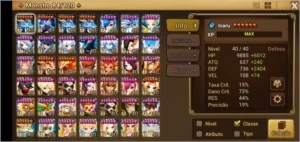 Conta Summoners War - Global (10 Nat5*)
