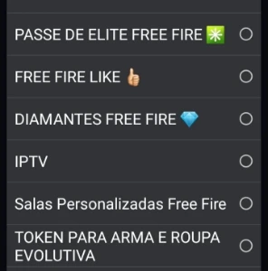 Painel de revenda de likes Passes skin dimas free fire