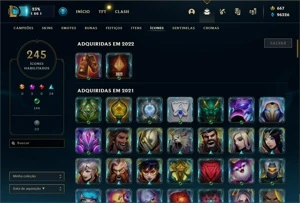 CONTA LOL - League of Legends