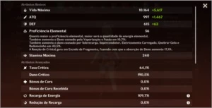 Conta Genshin AR56 - Vários T5 bem upados e bem farmados - Genshin Impact