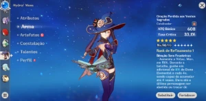 CONTA GENSHIN AR57 - 9x5* & 6 Armas 5* - 27 TIROS, Cyno - Genshin Impact