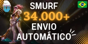 【Br】Smurf Lol Unranked 34.000 Ea【Sem Banwave】 - League of Legends