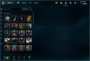 Vendo conta do LOL, nv 460, +270 skins, com RP e 128mil EA - League of Legends