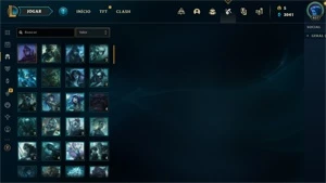 Conta lvl 406,todos os champs,+117 skins,ultimate sona udyr - League of Legends LOL