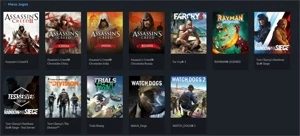 Conta Ubisoft com Rainbow Six e vários jogos - Games (Digital media)