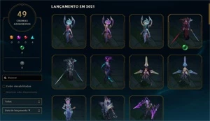 CONTA LOL (KAYLE JUIZA+EMOTES CHALLENGER+VITORIOSAS 2014+) - League of Legends