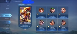 Conta Mobile Legends-Glória