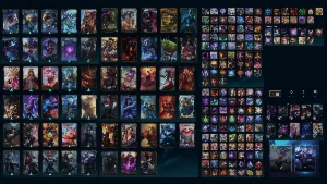 (SKINS RARAS) Conta LoL + Wild Rift 195 + 115 skins! - League of Legends