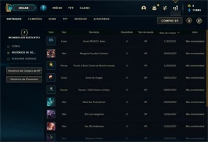 Conta League of Legends / Ouro 3 / Vayne ladra de almas LOL