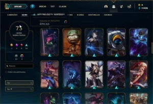 Conta League of Legends / Ouro 3 / Vayne ladra de almas LOL