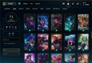 Conta League of Legends / Ouro 3 / Vayne ladra de almas LOL