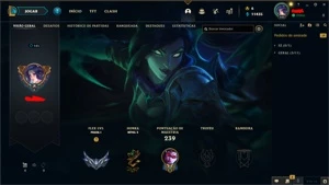 Conta League of Legends / Ouro 3 / Vayne ladra de almas LOL