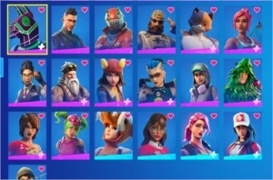 VENDO CONTA EPIC GAMES COM 155 JOGOS COM CONTA FORTINITE - Fortnite