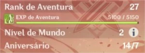 Vendo Conta Genshin Impact PC e Mobile