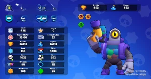 Conta Bs - 36113 Troféus 80/88 Brawlers - Brawl Stars