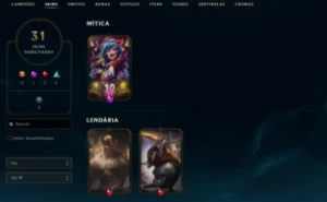 Conta League of Legends Full Acesso - 86 Champs e 31 Skins LOL