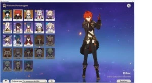 Conta Geshin Impact AR36 3 Personagens 5 estrela - Genshin Impact