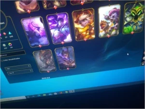Diamante 4 com 409 skins - League of Legends LOL