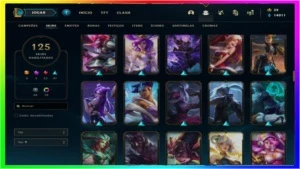 CONTA LOL - NIVEL 333 - 125 SKINS - 20 CROMAS - 18 M7 - League of Legends