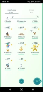 Conta Pokémon Go