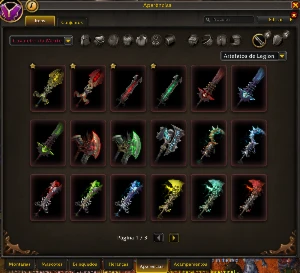 Conta no World of Warcraft Retail e Cataclysm com diversos i - Blizzard