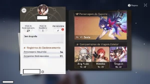 Nivel 28 com Seele, Jing Yuan e Himeko - Honkai Star Rail - Outros