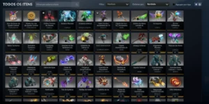 Account Dota 2 Rank Imortal + Itens + Games Steam