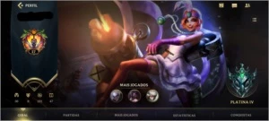 conta wild rift platina 4, 9 skins + conta pc - League of Legends: Wild Rift LOL WR