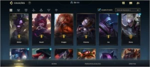 conta wild rift platina 4, 9 skins + conta pc - League of Legends: Wild Rift LOL WR