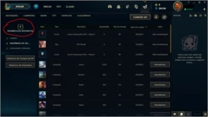Conta LOL Gold 4 67%Win rate MMR Platina +28 -5 - League of Legends