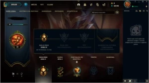 Conta LOL Gold 4 67%Win rate MMR Platina +28 -5 - League of Legends