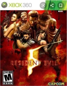 Resident Evil 4, 5 e 6 Xbox 360, mídia digital compartilhada