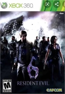 Resident Evil 4, 5 e 6 Xbox 360, mídia digital compartilhada