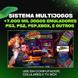 🕹️Sistema Multi Jogos - Softwares e Licenças
