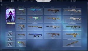 Valorant Plat 3, skins de faca novas, Gastos mais de R$800