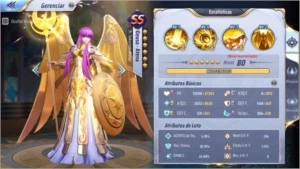 Conta Saint Seiya Awakening SSA
