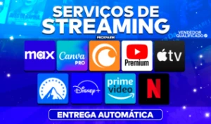 Contas/Paineis De Revenda com Hbo Max, Netflix e etc... - Assinaturas e Premium