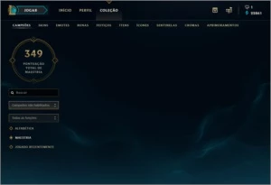 Conta lol gold 3, 103 skins e todos os campeões - League of Legends