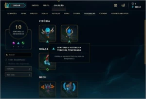 Conta lol gold 3, 103 skins e todos os campeões - League of Legends