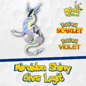 Miraidon Shiny 6IVs LEGÍTIMO - Pokemon Scarlet & Violet - Outros