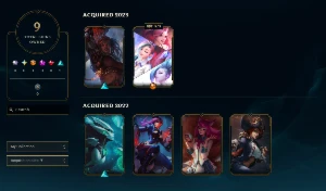 Conta LoL - Unranked - 87 skins - 154 Champions - League of Legends
